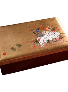 日本高档山中漆器金箔手持新婚