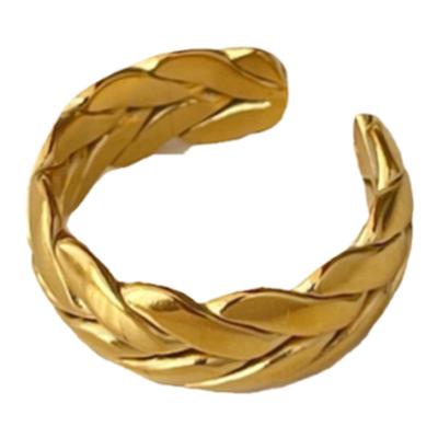 magicboxacc钛钢欧美麦穗戒指