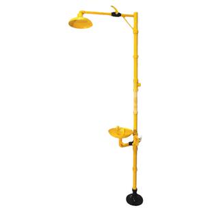 保尔康洗眼器ABS塑料工程塑料复合式立式壁挂式紧急淋浴喷淋洗眼