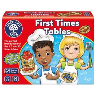 Orchard Toys第一个乘法表游戏计算练习玩具启蒙儿童教具益智思维