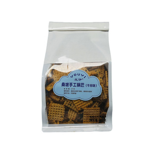 桑坡正宗手工锅巴牛排麻辣椒香孜然蟹黄大米网红零食宿舍休闲袋装