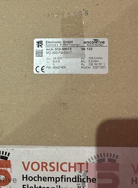 议价TR/帝尔电机510-30013 MD-300-PB-C017全新进口原装未拆封实