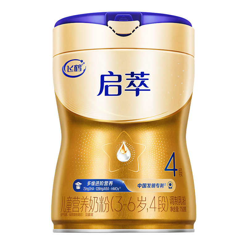 飞鹤启萃4段750g【优量DHA】