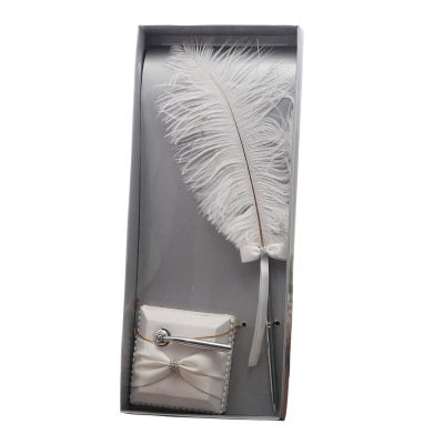 35cm中号羽毛笔嘉宾签字笔