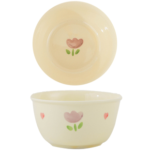 清新釉下彩米饭碗特别好看的餐具专用小碗家用2026新款陶瓷吃饭碗