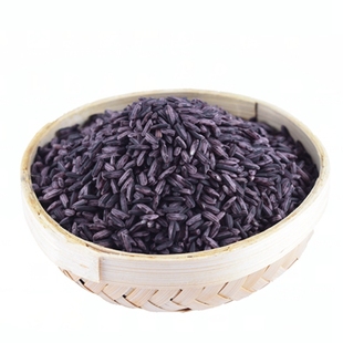 新米紫米云南墨江紫糯米黑糯粽子米饭团材料正宗500g杂粮米血糯米