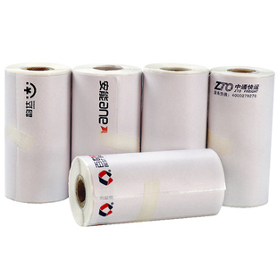 韵达百世中通快运子单安能物流热敏打印纸空白壹米滴答三防热敏不干胶标签纸便携式电子面单热敏纸小卷快运单