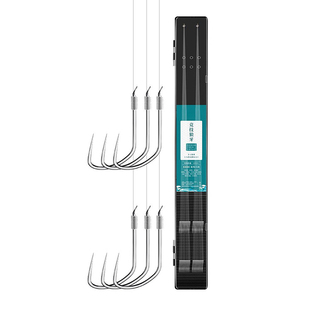 狼牙竞技鱼钩子线绑好成品套装防缠饶无刺正品钓鱼钩钓鲫鱼鲢鳙钩