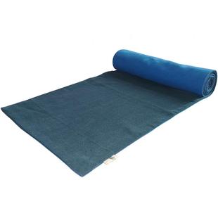 慕布卡棉麻茶席双色桌旗工业风北欧简约长条茶几旗纯色台布可定制