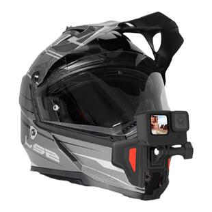 泰迅适配GoPro配件头盔支架下巴支架GoPro13/12/11/10insta360X3X45运动相机action5pro/4头盔固定摩托车骑行