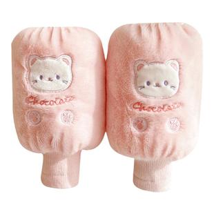 新款儿童袖套秋冬季保暖小宝宝可爱防污耐脏男女童套袖羽绒服袖头