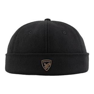 男士帽子冬季保暖地痞帽无檐地主帽男瓜皮帽女大头围痞子帽雅痞帽