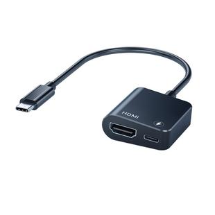 Nexhype笔记本mac外接显示器转换线手机连接电脑显示屏电视同屏线typec转hdmi线PD带充电ipad雷电高清线tpyec