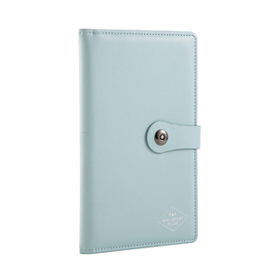 得力定期存折存单收纳本多功能票据存单夹2025新款家庭现金银行存单防水一体大容量收集存款活页支票专用夹子