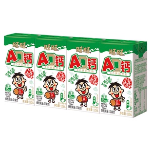 旺旺新品AD钙奶饮料125ml儿童学生早餐饮品下午茶含乳饮料散装