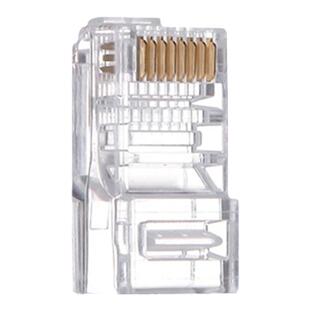 友讯（D-Link）水晶头超五5类超六6类千兆屏蔽网线插头家用网络水晶头对接头