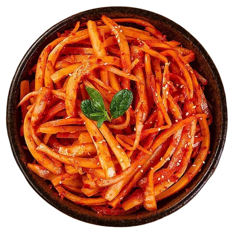 香辣拌桔梗即食桔梗泡菜桔梗咸菜凉拌下饭菜新鲜香辣爽口袋装咸菜