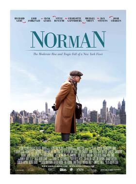 诺曼Norman小众艺术风可爱电影海报卧室宿舍可定制墙贴装饰画画芯