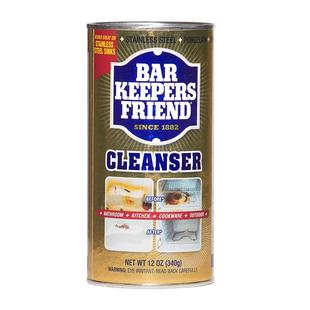 barkeepersfriend锅底黑垢清洁剂不锈钢烧焦烧黄清洁粉刷锅神器