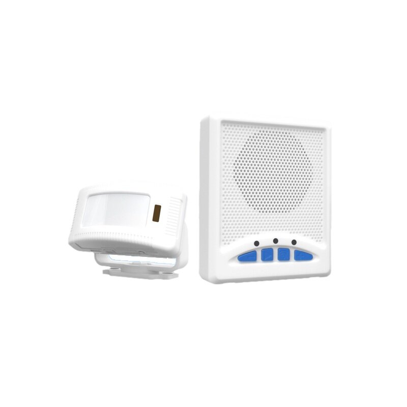 云智铃WIFI联网远程编辑进店广告迎宾播报门铃感应器欢迎光临超市