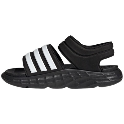 【自营】Adidas/阿迪达斯魔术贴厚底露趾大童运动沙滩凉鞋HP5832