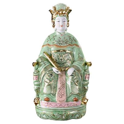 陶瓷泰山奶奶老母手工艺品神像
