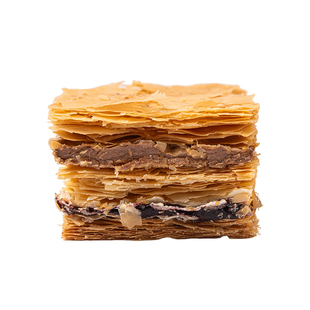 糖山伯黑巧蓝莓拿破仑蛋糕动物奶油下午茶千层酥孕妇零食奶油面包