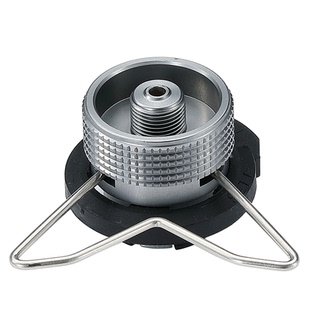 柯曼气罐配件转换头户外野营扁气炉具转换长气燃料炉头 IPB转接头