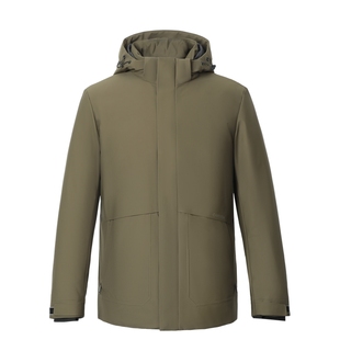 CARSYDA珈仕达轻奢男装外套秋冬新品城市轻户外保暖连帽羽绒服