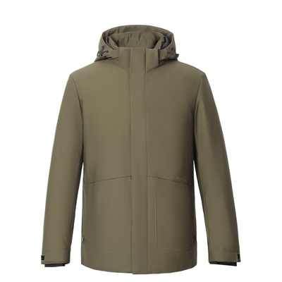 CARSYDA珈仕达轻奢男装外套秋冬新品城市轻户外保暖连帽羽绒服