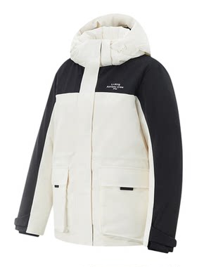 李宁羽绒服女长款冬季新品鸭绒