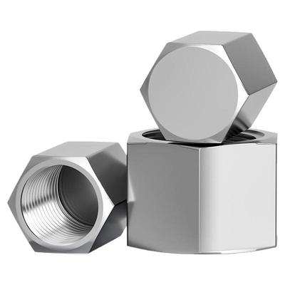 304不锈钢高压内丝堵帽公制英制