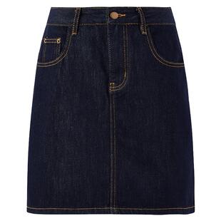 【防褪色】牛仔短款半身裙女好看A字裙2026春季休闲流行爆款半裙