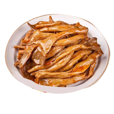 香脆爽鸭板肠香辣味湖南特产小吃