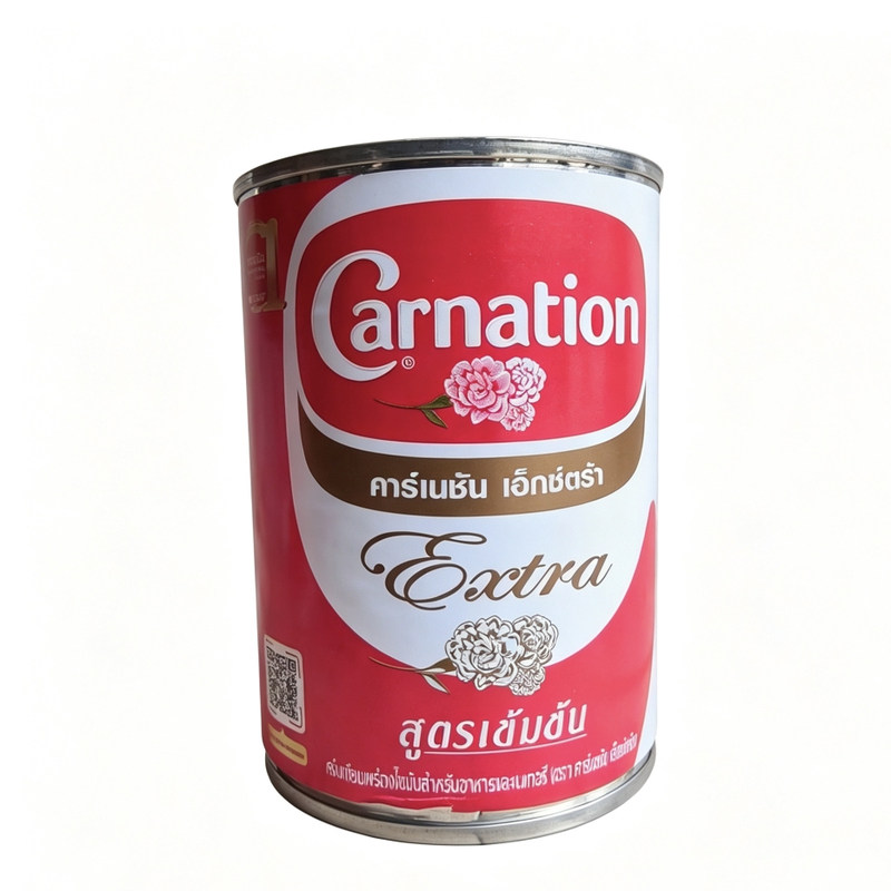 Carnation淡奶油泰国进口奶茶烘焙专用淡奶家用烘焙原料三花泰奶