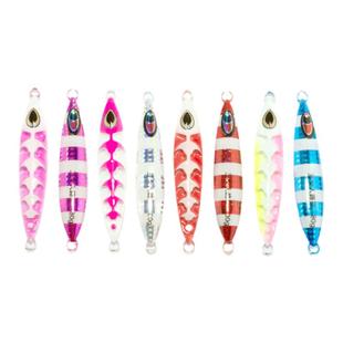 丑女人荧光夜光慢摇铁板深海南油台海油井船钓带鱼金枪红甘石斑