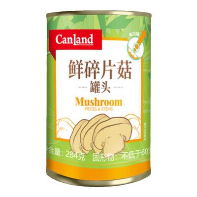 鲜碎片菇罐头口蘑罐头