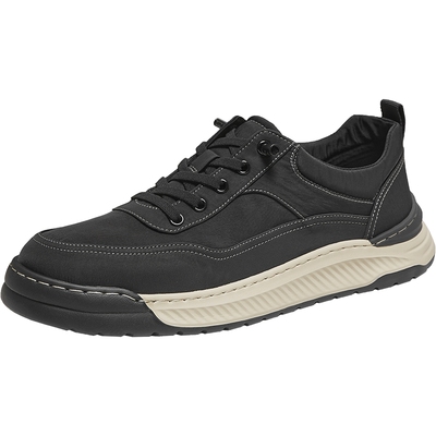 他她男士舒适休闲布鞋防滑橡胶底