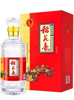 稻花香52度金珍1号白酒500ml*2瓶
