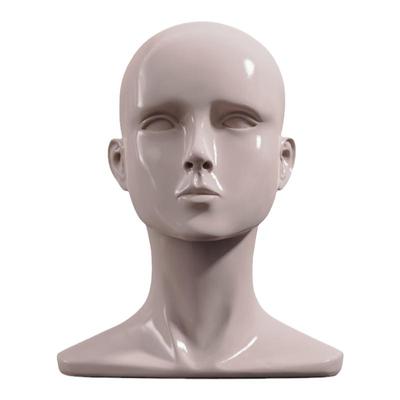 头围56cm玻璃钢头模树脂女士造型