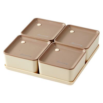 托盘分格不串味带盖密封