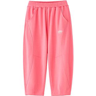 soyo舍予良仓童装儿童休闲裤秋季2025新款香蕉裤男童长裤女童裤子