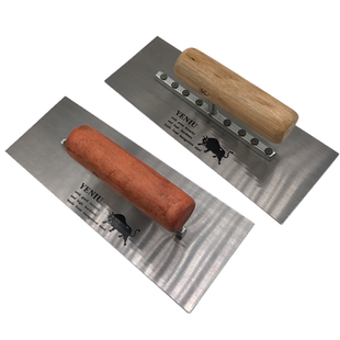 野牛加厚贴瓷砖工具8钉泥板不锈钢油工抹子抹泥刀北京小方抹 批墙