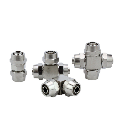 PC/PL/PE气管铜快拧接头气动接头