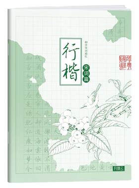 行楷硬笔书法字帖控笔训练本