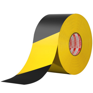 警示胶带PVC黑黄色斑马线警戒车间地面标贴彩色标识划线地板胶带