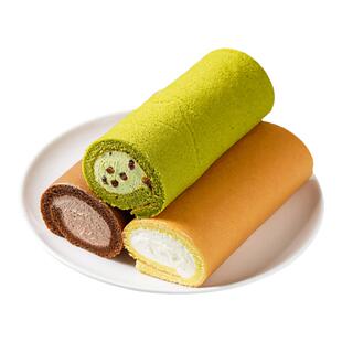 老式奶油面包奶油卷蛋糕网红糕点怀旧零食点心巧克力奶油瑞士卷