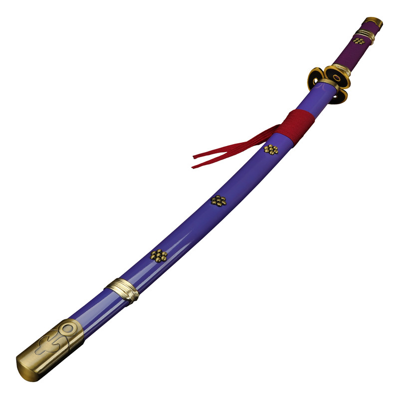 海贼王索隆三刀流武器道具紫魔