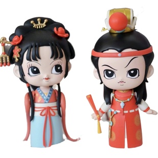 红楼梦盲盒开辟鸿蒙中国风林黛玉贾宝玉玩偶礼手办摆件公仔模型袋