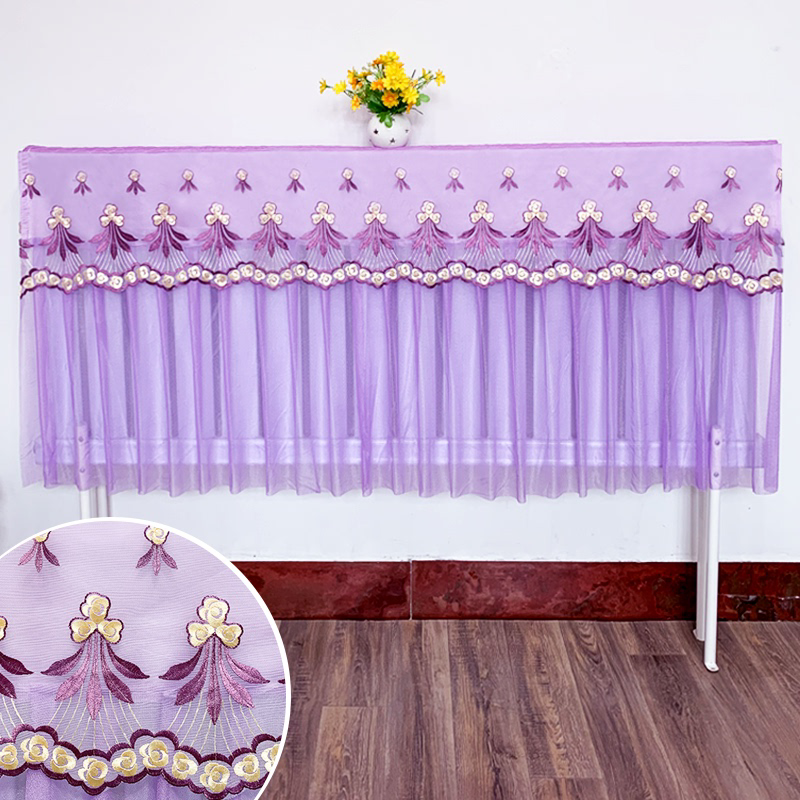 新款暖气片罩老式铸铁装饰家用遮丑全包布艺盖巾暖气罩防尘罩简约